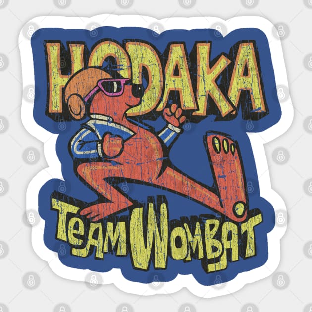 Hodaka Team Wombat 1972 Sticker by JCD666